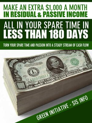 cover image of Make an Extra $1,000 a Month in Residual & Passive Income All In Your Spare Time in Less Than 180 Days!